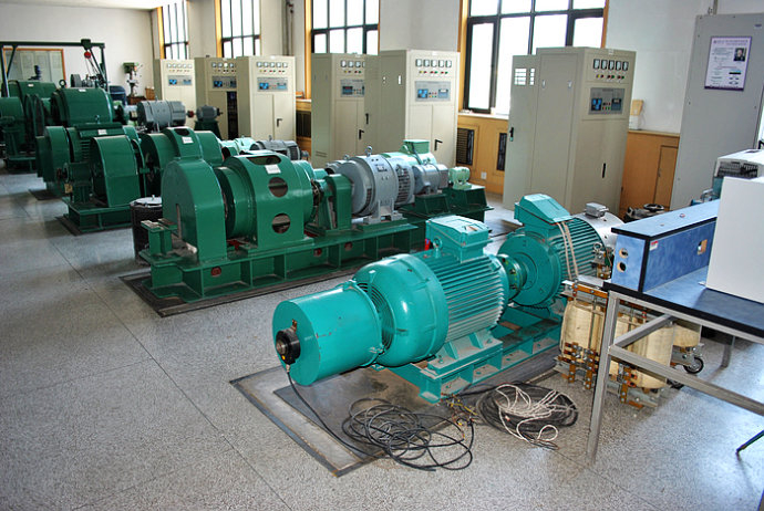 安图某热电厂使用我厂的YKK高压电机提供动力